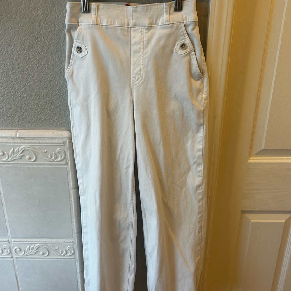 SPANX Classic White Pants